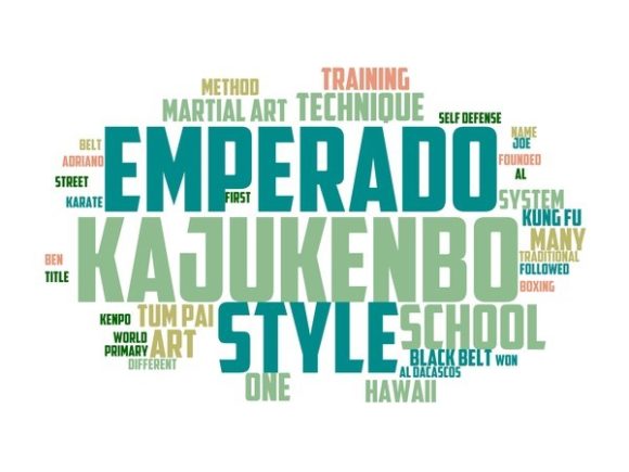 Kajukenbo Typography Crafting
