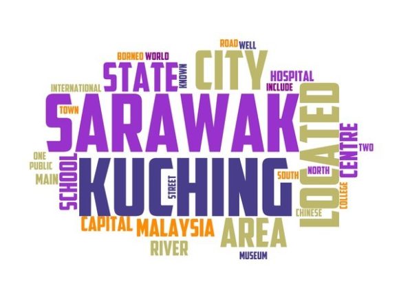 Kuching Typography Sublimation