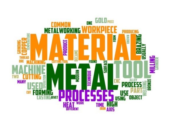 Metal Worker Typography Sticker