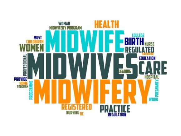 Midwifery Typography Banner