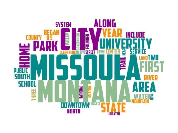 Missoula Typography Background: A Creative and Versatile Design Element